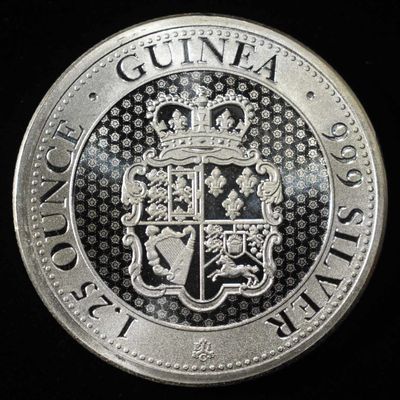 Sale Photo Thumbnail #420: 2021 GUINEA 1.25 OZ .999 SILVER ROUND