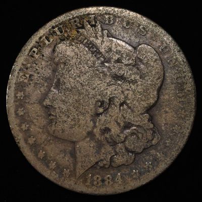 1884-O MORGAN DOLLAR