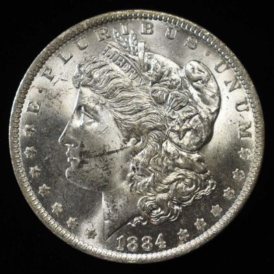 Sale Photo Thumbnail #357: 1884-O MORGAN DOLLAR BU