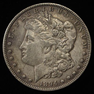 Sale Photo Thumbnail #194: 1894-O MORGAN DOLLAR ORIG AU/UNC