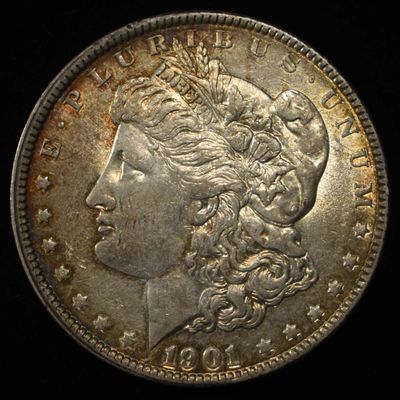 Sale Photo Thumbnail #201: 1901 MORGAN DOLLAR NICE ORIG UNC