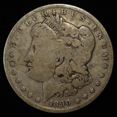 1890-O MORGAN DOLLAR