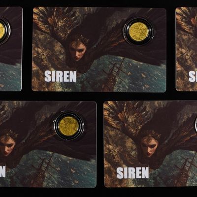 Sale Photo Thumbnail #428: (5) SIREN 2026 $12 GOLD 1/1000TH OZ