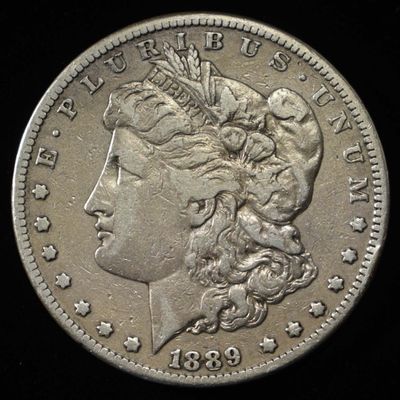 Sale Photo Thumbnail #187: 1889-CC MORGAN DOLLAR XF