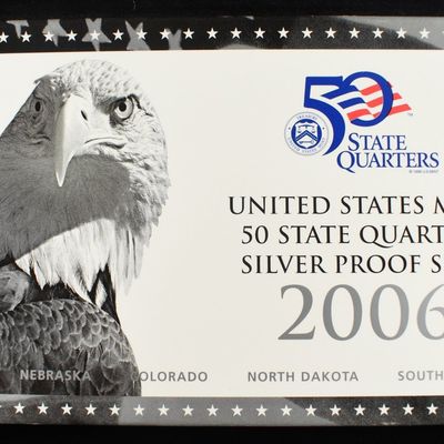 Sale Photo Thumbnail #271: 2006 QUARTER SILVER PROOF SET