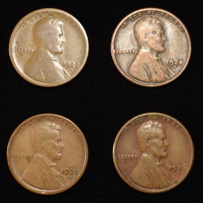 Sale Photo Thumbnail #149: 8 NICE EARLY SEMIKEY WHEAT CENTS