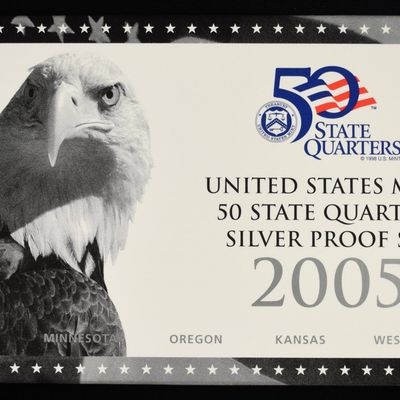 Sale Photo Thumbnail #268: 2005 QUARTER SILVER PROOF SET