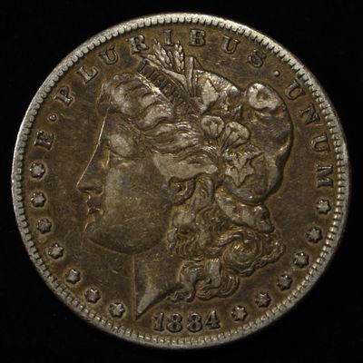 Sale Photo Thumbnail #356: 1884 MORGAN DOLLAR