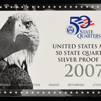 Sale Photo Thumbnail #273: 2007 QUARTER SILVER PROOF SET