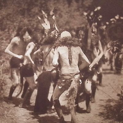 Edward Curtis - Yebichai Dancers - Navaho