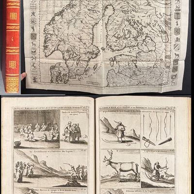 Chatelain's Atlas Historique - Volume 4 with 35 Engravings of Scandinavia, Poland, Russia, Ottoman Empire