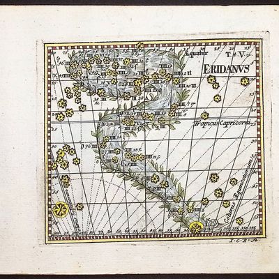 Thomas - Constellation or Celestial Chart of Eridanus
