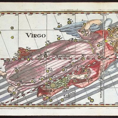 Thomas - Constellation or Celestial Chart of Virgo