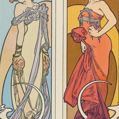 Mucha, Folio - Illustration of Women. 45