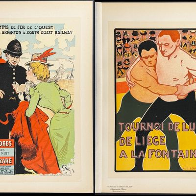 Maitres Affiches - 5 Poster Lithographs