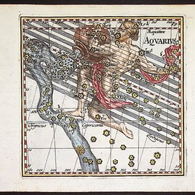 Thomas - Constellation or Celestial Chart of Aquarius