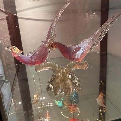 Hand blown glass
