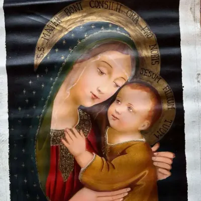 Our Lady of Good Counsel Mater Boni Consilii Canvas Print Art