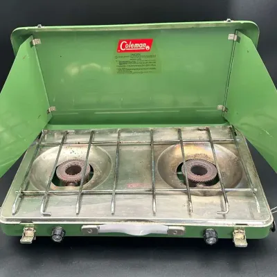 Coleman Vintage 2-Burner High Pressure Propane Camp Stove