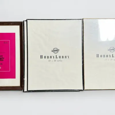 Hobby Lobby and Woolworth Woolco Poster and Document Picture Frame