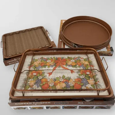 Copper Chef Crisper and Pizza Pan