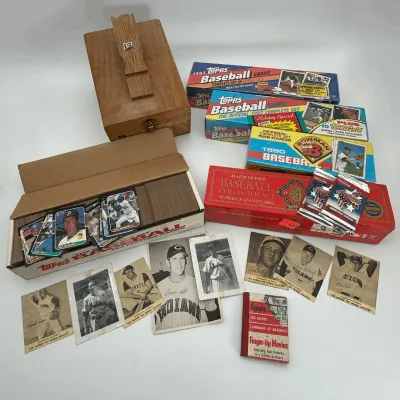 Baseball Card Topps, Donruss, Bowman Sets, Packs, and Memorabilia