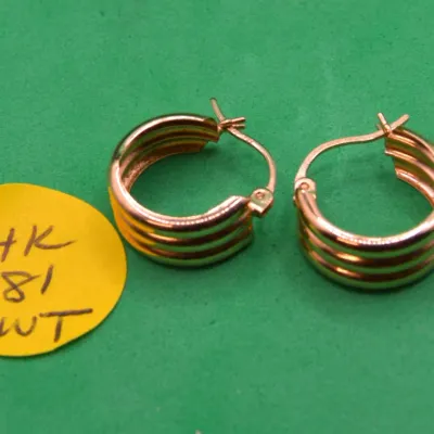 Sale Photo Thumbnail #2: 14k Earrigns