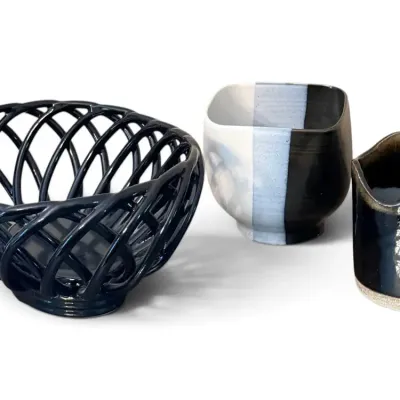 Hand-Crafted Pottery & Ceramic Basket
