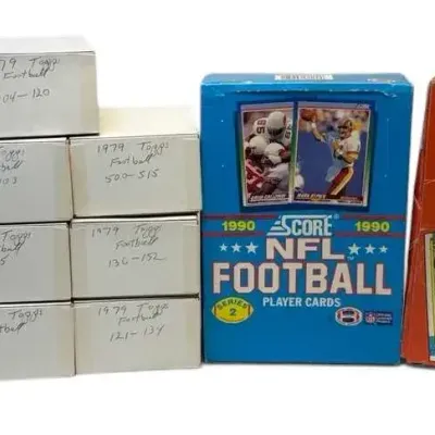 Football Cards: Topps 1979 & Score 1990s