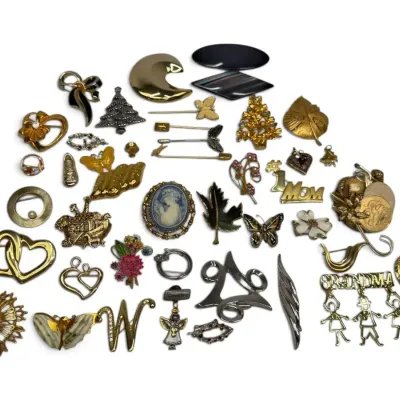 Krementz, Trifari, Avon, & More Brooches & Pins