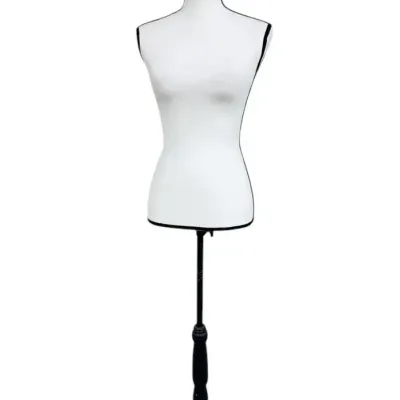 Vintage-Style White Dress Form