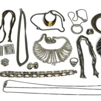 Whiting & Davis, MetLite, & Napier, & More Crystal And Rhinestone Jewelry