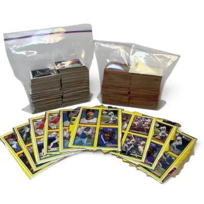 Topps Baseball Cards & Bubblegum Box Backings 90s