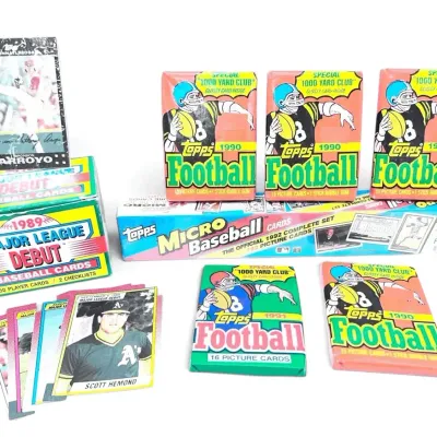 1989 & 1990 Topps Company Major League Baseball Cards