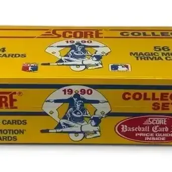 Score 1990 Collector Baseball Card Set SEALED! 