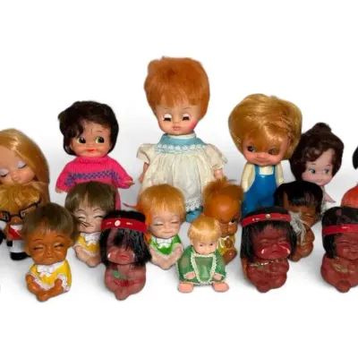 Vintage Rubber Baby Dolls