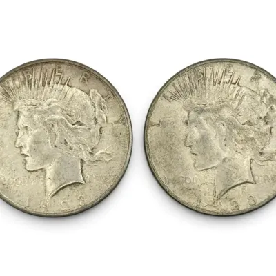1923-S Peace Silver Dollars