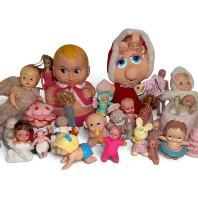 Vintage Miss Piggy, Cabbage Patch Kids, Baby Dolls & More 