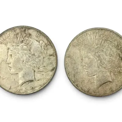 1922 Peace Silver Dollars #2