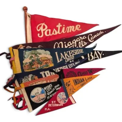 Vintage Souvenir Pennants