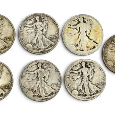 1937-1942 Walking Liberty Half Dollars