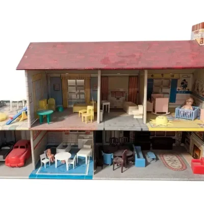Marx Disney Tin Litho Dollhouse