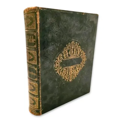 Antique Late-1800s Holy Bible