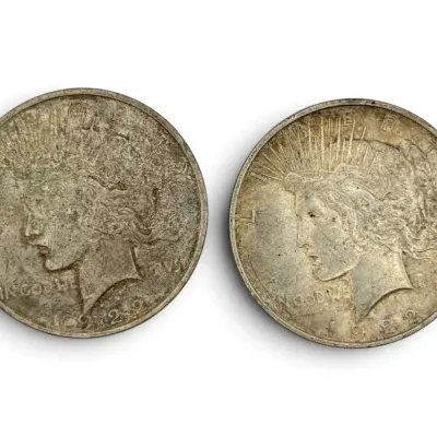 1922-D Peace Silver Dollars