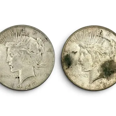 1923-S Peace Silver Dollars #2