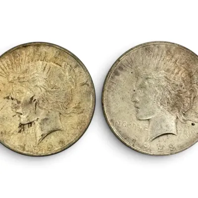 1922 Peace Silver Dollars #1