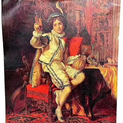 Vintage “Gallery Graphics” Art Print 
