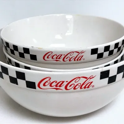 “Gibson Coca Cola” Mixing Bowls #2