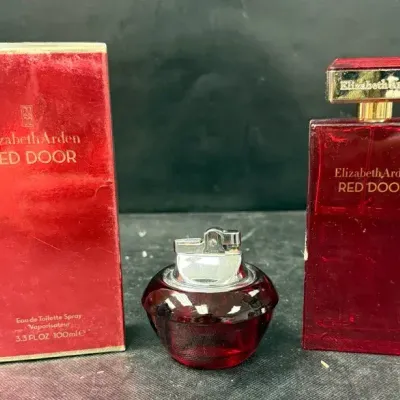 “Elizabeth Arden” Red Door Perfume and Lighter