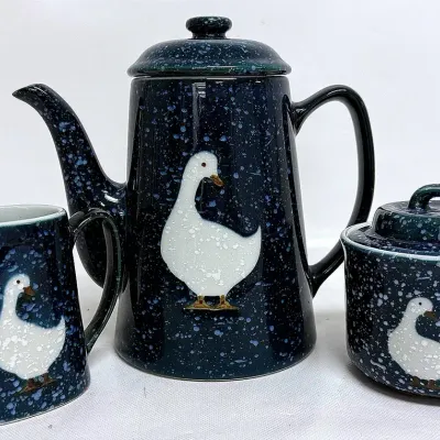 “Handcrafted” Coffee and Tea Set